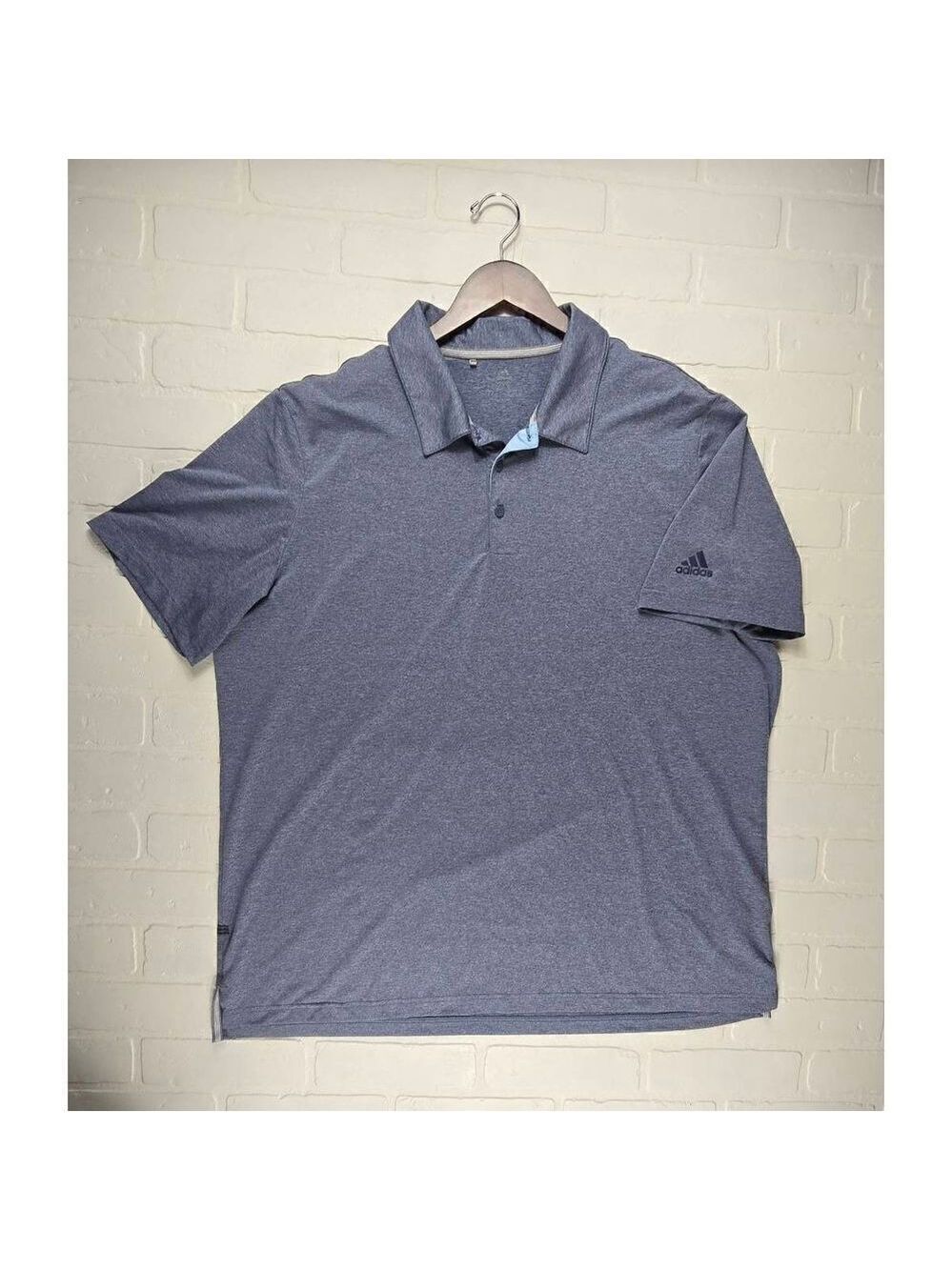 Adidas Blue Polo 2XL